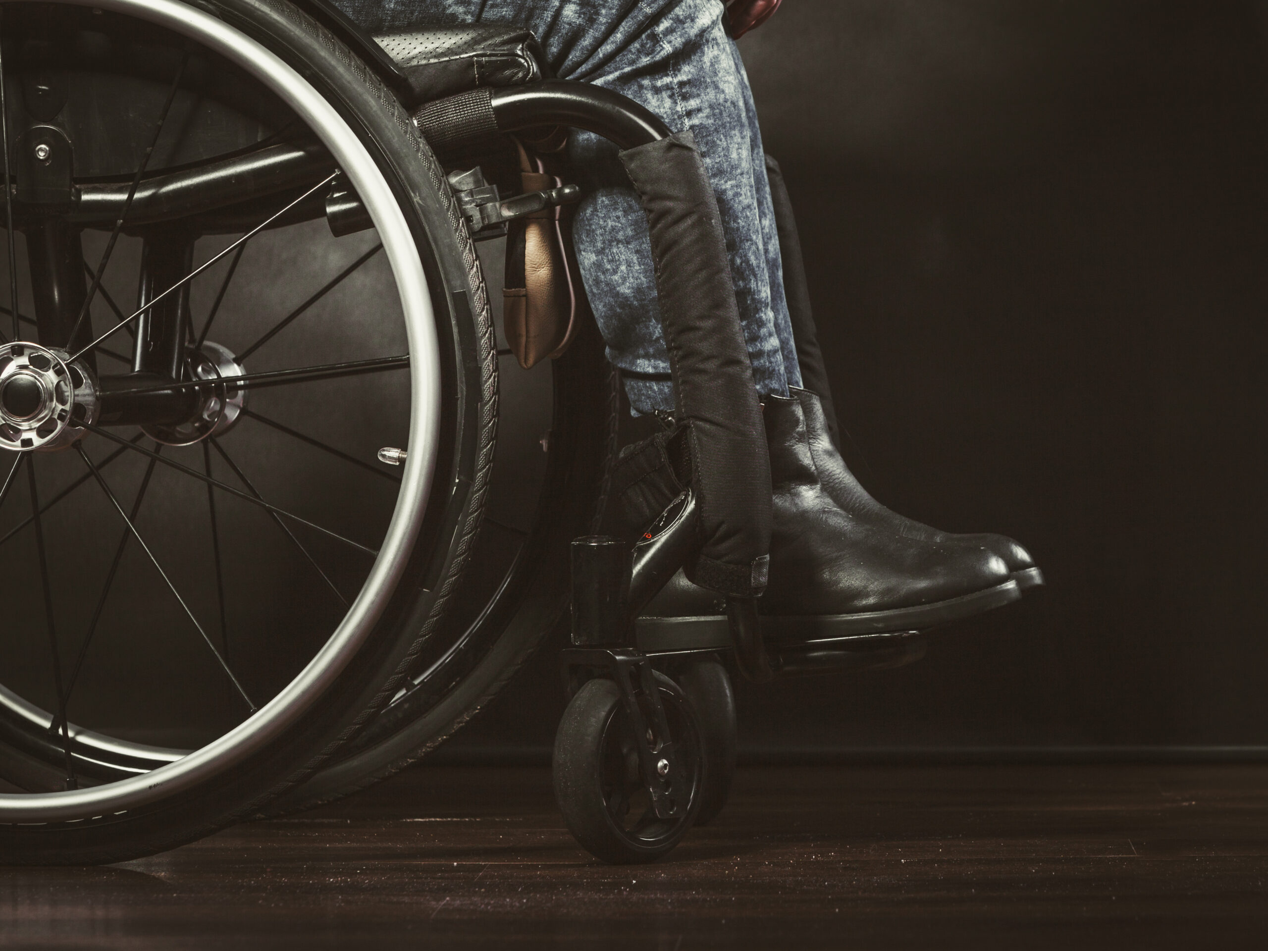 Person in a wheelchair