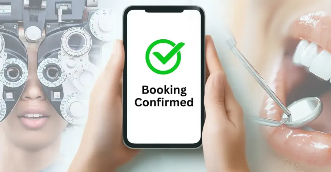 California: Did you book an Eye or Dental Exam Online?