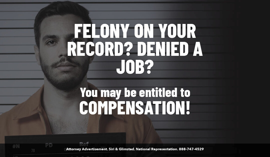 DENIED A JOB BASED ON A BACKGROUND CHECK?