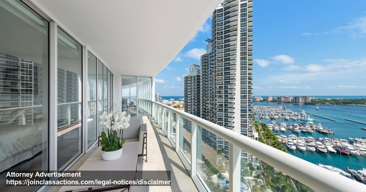 image of miami from high rise condo overlooking marina