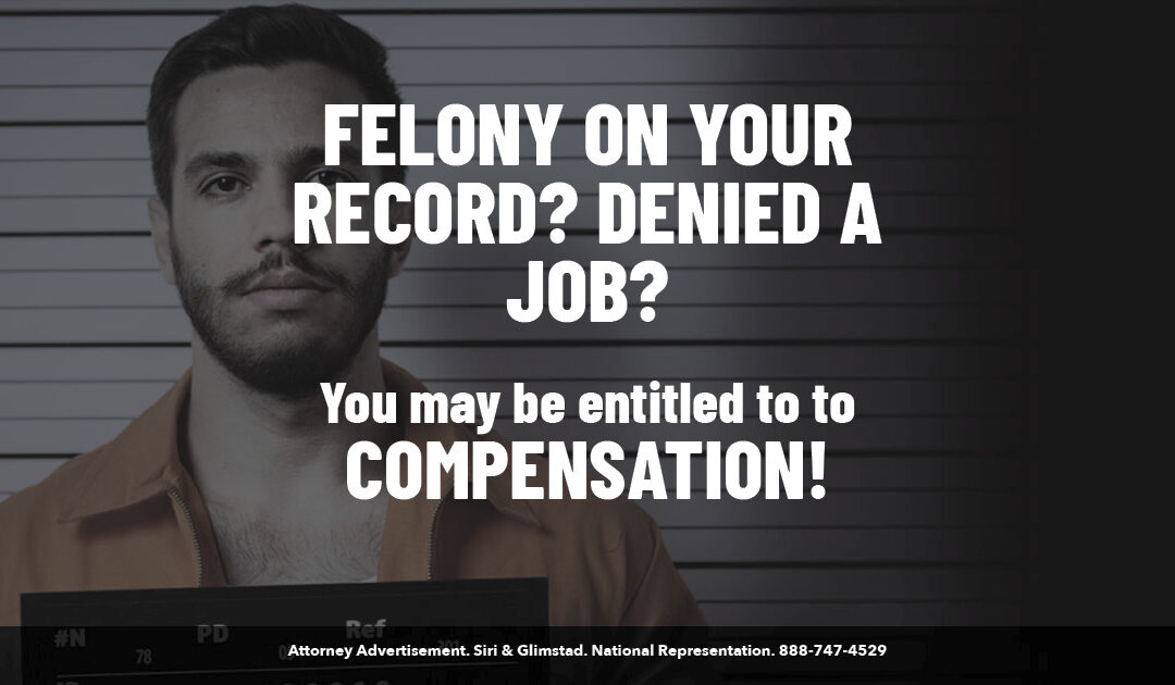 DENIED A JOB BASED ON A BACKGROUND CHECK?